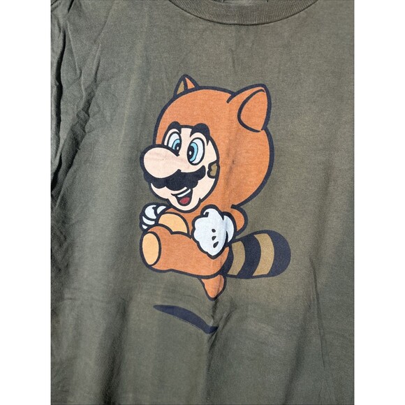 Vinage Y2k 2008 Changes Brand Nintendo Super Mario Tanooki Raccoon Adult Large - Picture 2 of 6